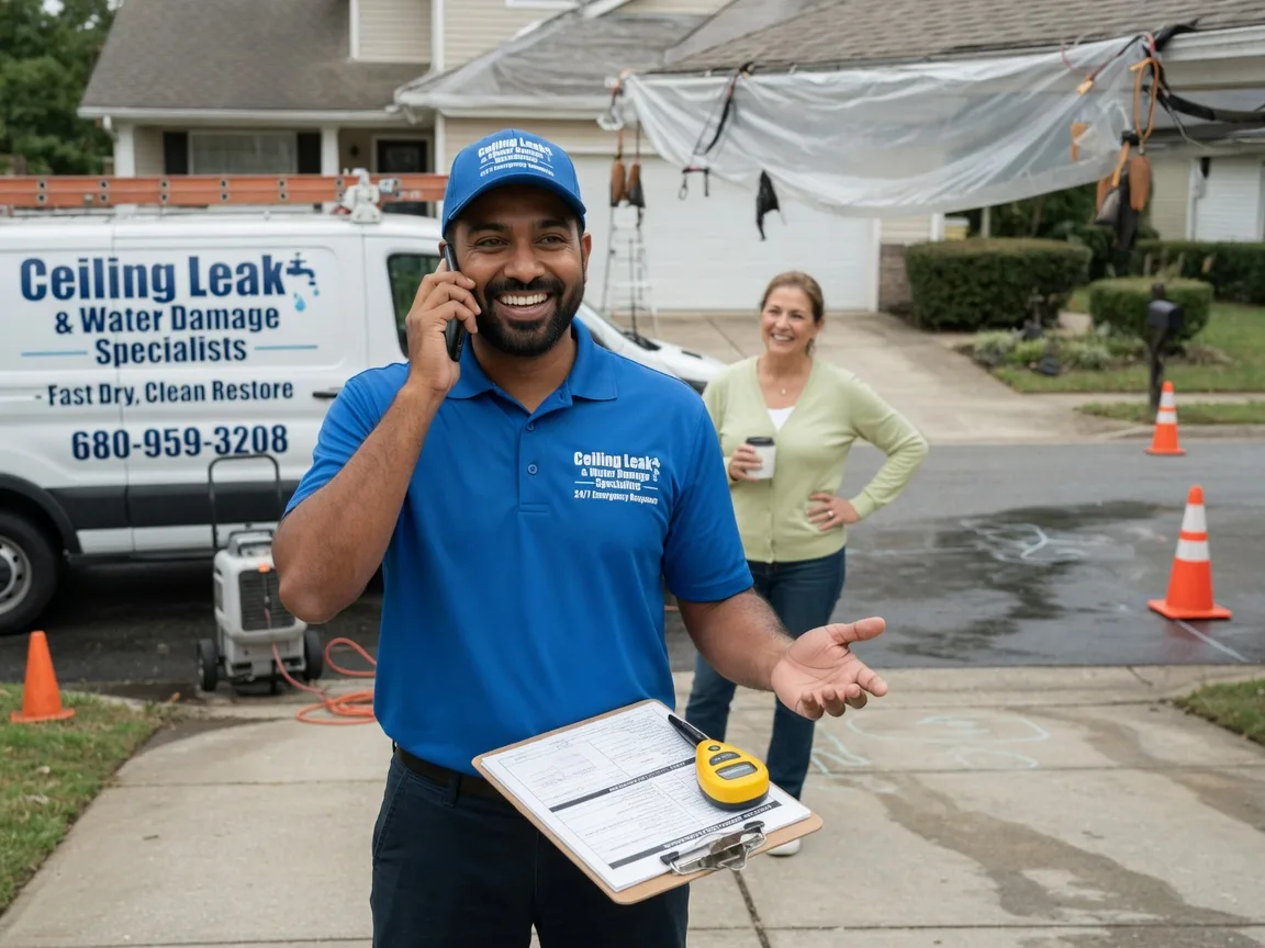 Ceiling Leak Cleanup Vernon, NJ FAQs